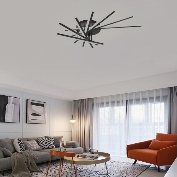 Lampadario a plafone LED dimmerabile LED/120W/230V 3000-6500K + telecomando