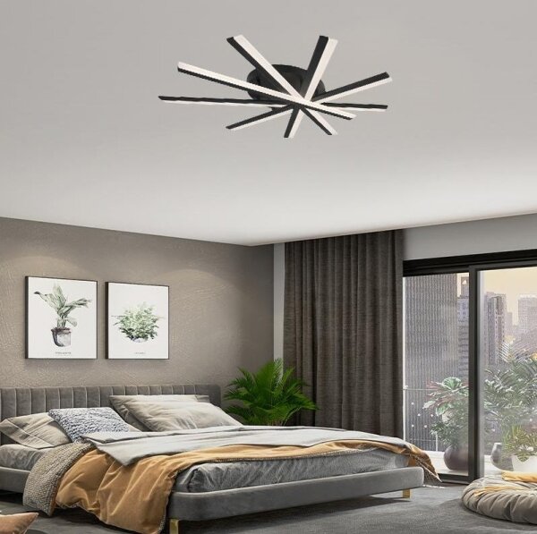 Lampadario a plafone LED dimmerabile LED/75W/230V 3000-6500K + telecomando