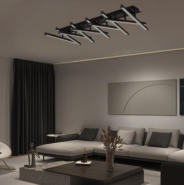 Lampadario a plafone LED dimmerabile LED/125W/230V 3000-6500K + telecomando