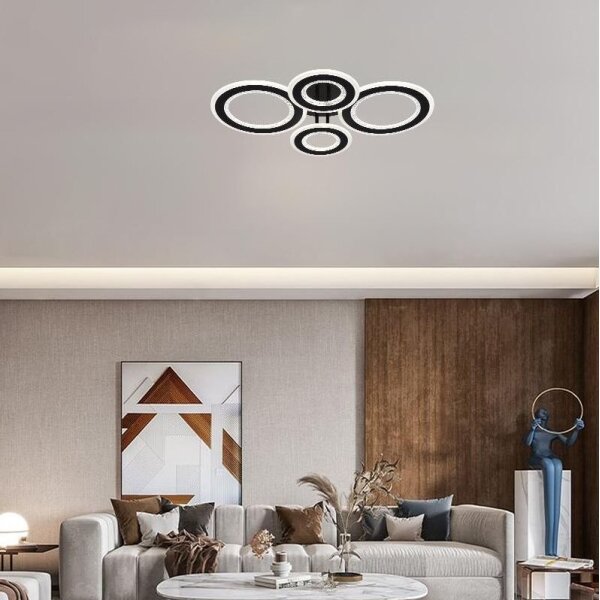 Lampadario a plafone LED dimmerabile LED/100W/230V 3000-6500K + telecomando