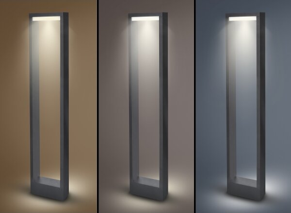 Brilagi-Lampada LED da esterno RAGUSA LED/7W/230V 3000/4000/6000K anthracite. IP54 80 cm
