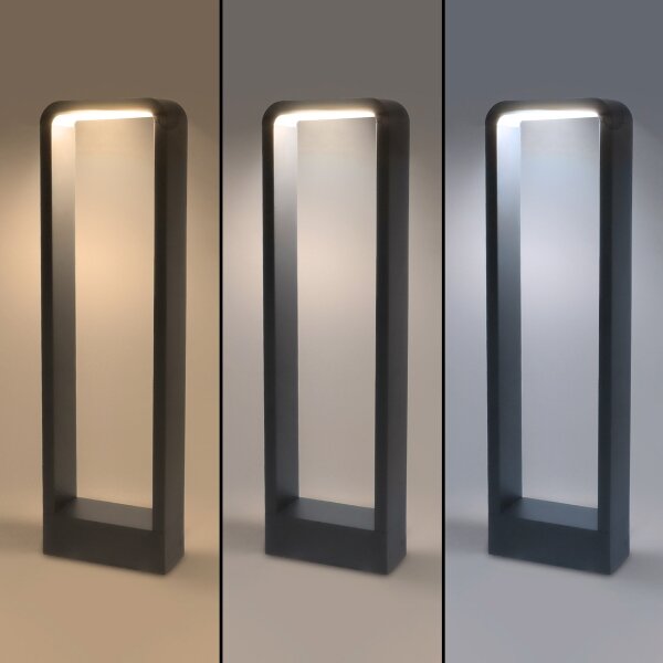 Brilagi-Lampada LED da esterno BARI LED/7W/230V 3000/4000/6000K antracite IP54 50 cm