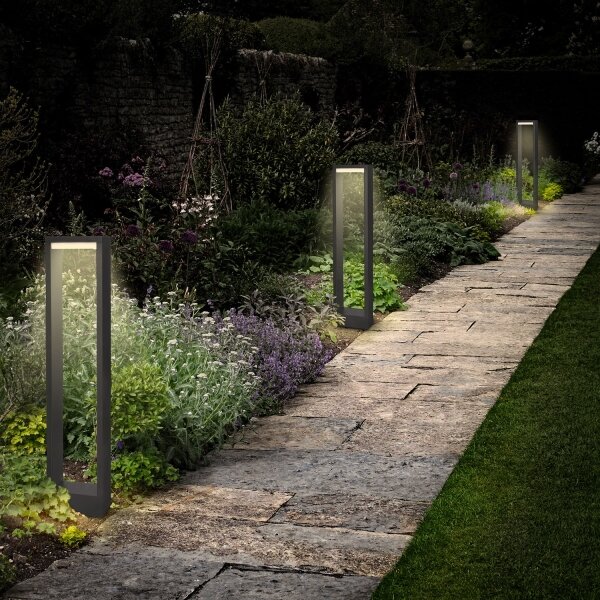 Brilagi-Lampada LED da esterno RAGUSA LED/7W/230V 3000/4000/6000K anthracite. IP54 80 cm