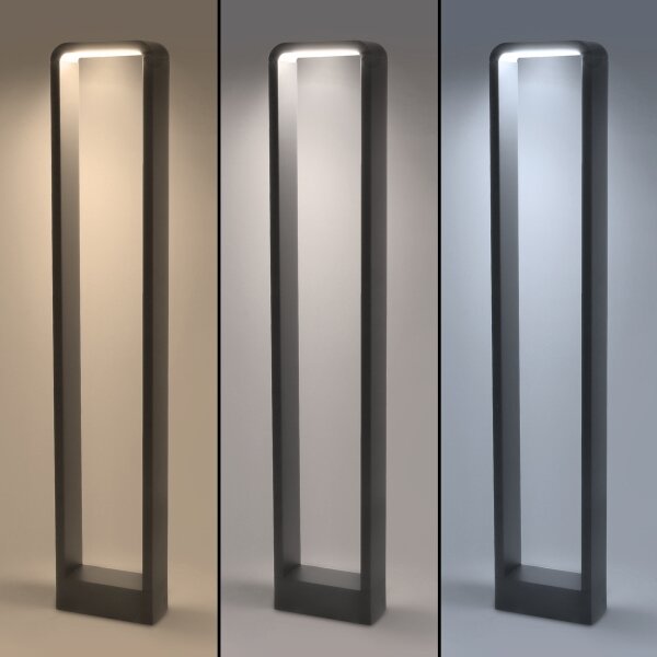 Brilagi-Lampada LED da esterno BARI LED/7W/230V 3000/4000/6000K antracite IP54 80 cm