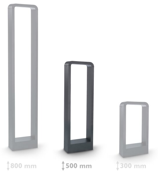 Brilagi-Lampada LED da esterno BARI LED/7W/230V 3000/4000/6000K antracite IP54 50 cm