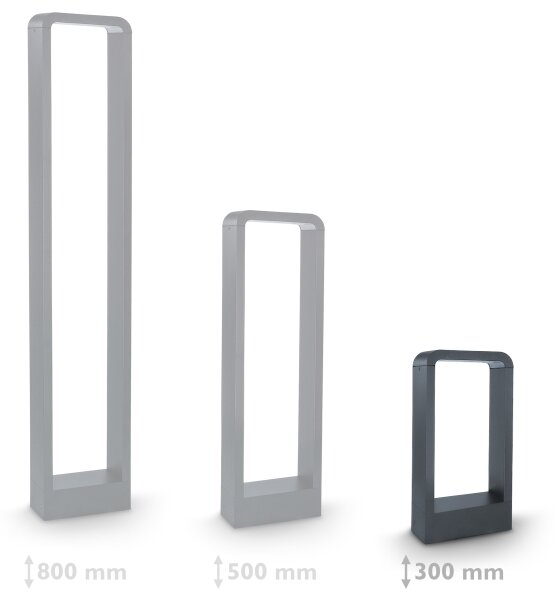 Brilagi-Lampada LED da esterno BARI LED/7W/230V 3000/4000/6000K antracite IP54 30 cm