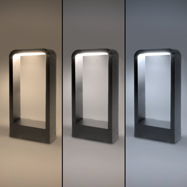 Brilagi-Lampada LED da esterno BARI LED/7W/230V 3000/4000/6000K antracite IP54 30 cm