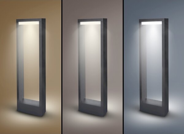 Brilagi-Lampada LED da esterno RAGUSA LED/7W/230V 3000/4000/6000K antracite IP54 50 cm