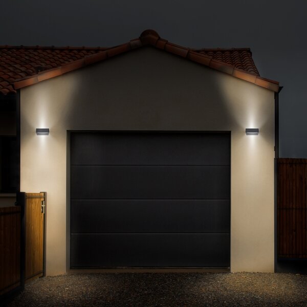 Brilagi - Lampada LED da esterno RAGUSA LED/7W/230V 3000/4000/6000K antracite IP54