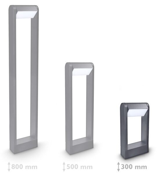 Brilagi - Lampada LED da esterno CROTONE LED/7W/230V antracite IP54 30 cm
