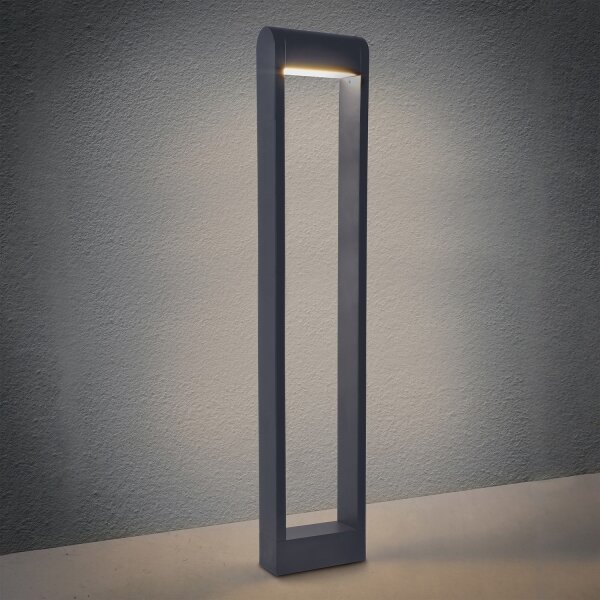 Brilagi - Lampada LED da esterno CROTONE LED/7W/230V antracite IP54 80 cm