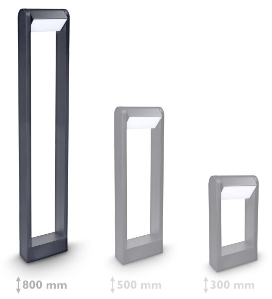 Brilagi - Lampada LED da esterno CROTONE LED/7W/230V antracite IP54 80 cm