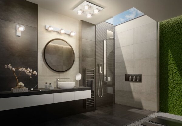 Ledvance -Applique a LED da bagno ORBIS FLAME 3xLED/5,5W/230V IP44 bianco