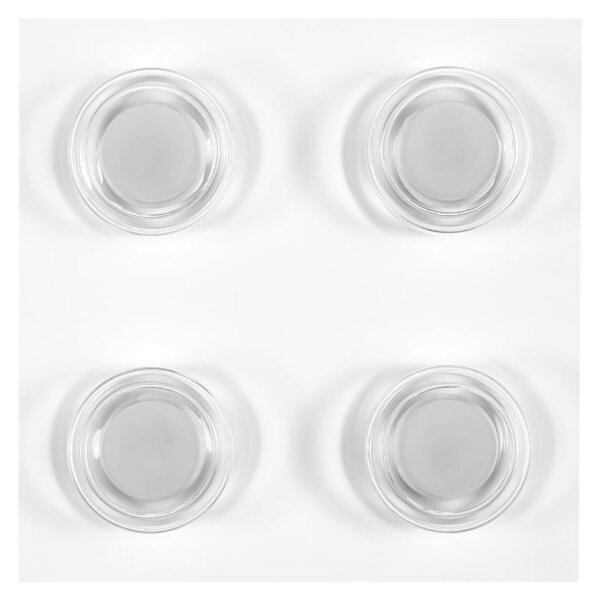 Ledvance - Plafoniera LED da bagno ORBIS FLAME 4xLED/5,5W/230V IP44 bianco