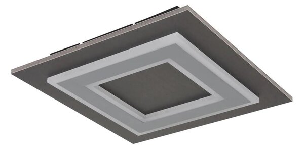 Globo 48033-24 - Plafoniera LED JAYDEN LED/24W/230V 32x32 cm antracite