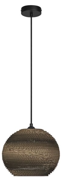 Ledvance - Lampadario a sospensione con filo DECOR CARDBOARD 1xE27/15W/230V diametro 26 cm