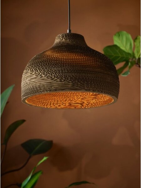 Ledvance - Lampadario a sospensione con filo DECOR CARDBOARD 1xE27/15W/230V diametro 36 cm