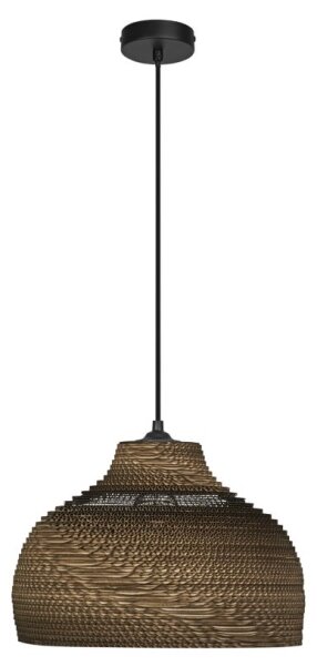 Ledvance - Lampadario a sospensione con filo DECOR CARDBOARD 1xE27/15W/230V diametro 36 cm
