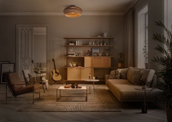 Ledvance - Plafoniera DECOR CARDBOARD 1xE27/15W/230V diametro 40 cm