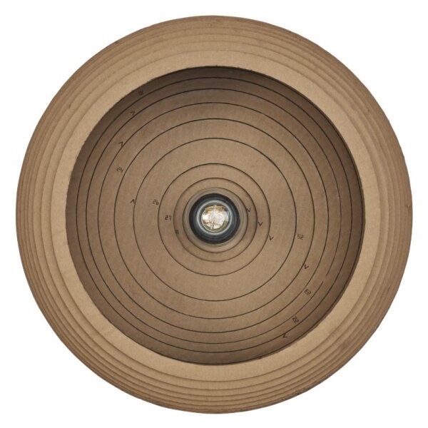 Ledvance - Plafoniera DECOR CARDBOARD 1xE27/15W/230V diametro 40 cm