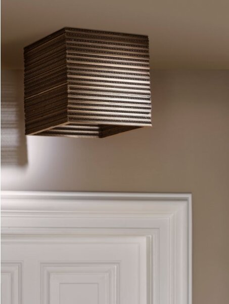 Ledvance - Plafoniera DECOR CARDBOARD 1xE27/15W/230V 25x25 cm