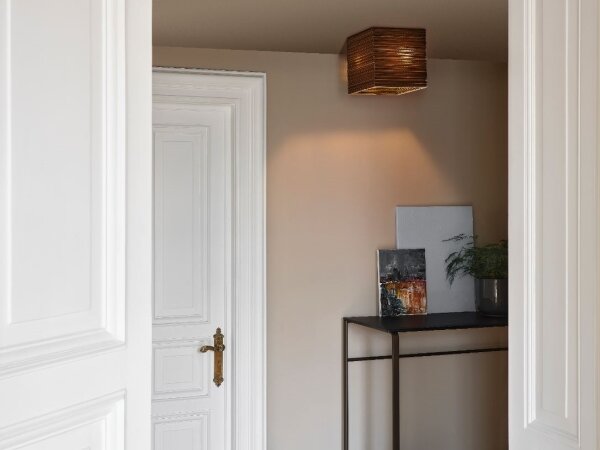 Ledvance - Plafoniera DECOR CARDBOARD 1xE27/15W/230V 25x25 cm