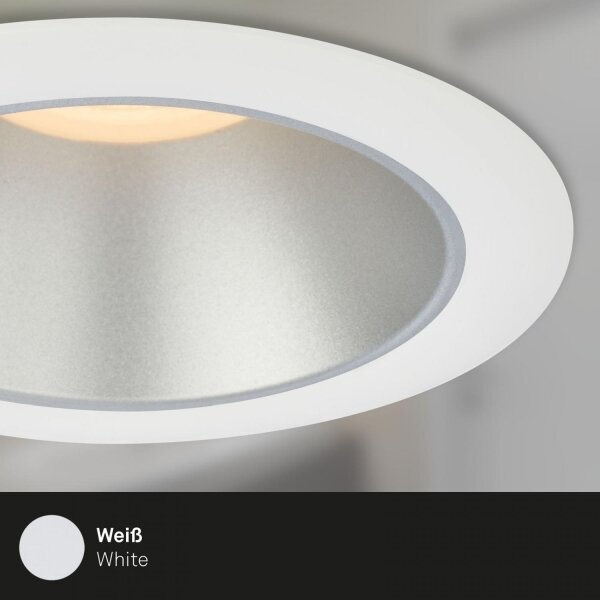 Briloner 7041-036 - SET 3x Lampada LED da incasso per bagni LED/4,9W/230V bianco