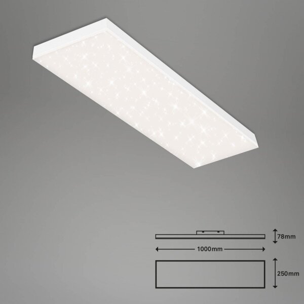 Brilo - LED Pannello fisso dimmerabile FRAMELESS LED/28W/230V Wi-Fi Tuya + +TC