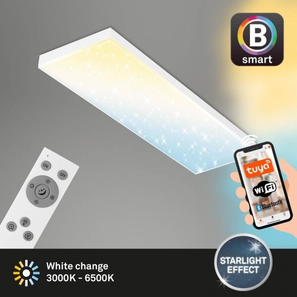 Brilo - LED Pannello fisso dimmerabile FRAMELESS LED/28W/230V Wi-Fi Tuya + +TC