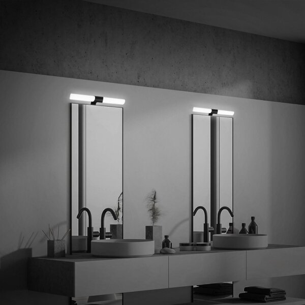 Briloner 3113-115 - Illuminazione a LED per specchi da bagno LED/12W/230V IP44 nero