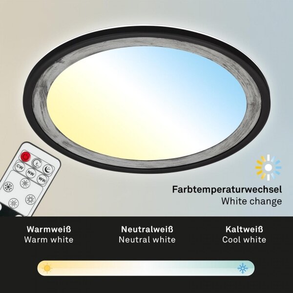 Brilo - Plafoniera LED dimmerabile SLIM LED/22W/230V 2700-6500K + +TC