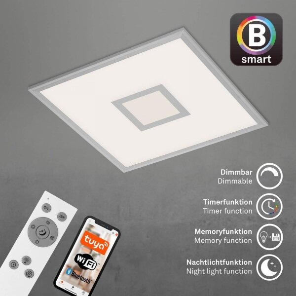 Brilo -Plafoniera LED RGB dimmerabile CENTRO LED/24W/230V Wi-Fi Tuya + +TC