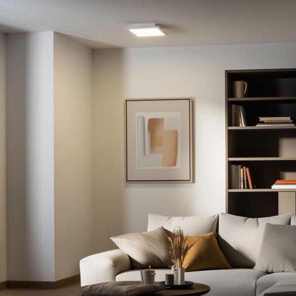 Eglo 79322 - Plafoniera LED dimmerabile SALOBRENA LED/16W/230V bianco