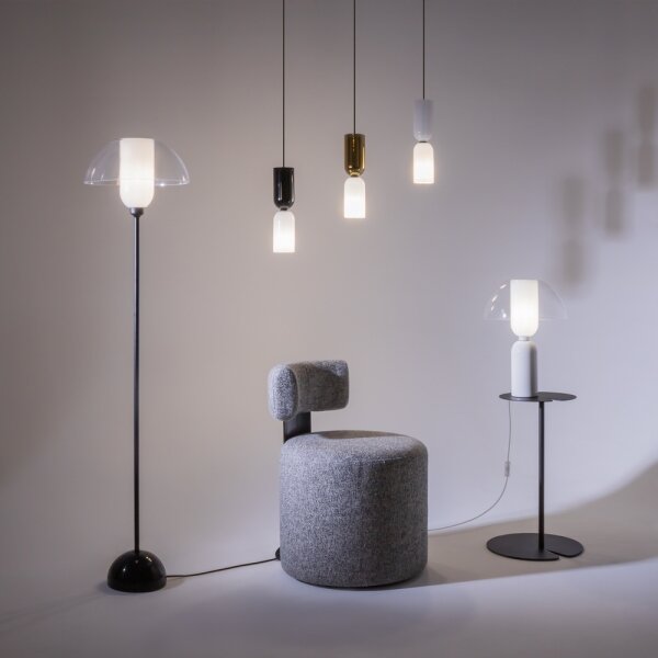 Maytoni MOD177PL-01W - Lampadario a sospensione con filo MEMORY 1xE14/40W/230V bianco