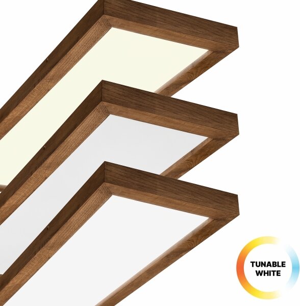BRILAGI-Luce LED dimmerabile WOODY FRAME LED/50W/230V quercia 120x30 cm IP44 + +TC