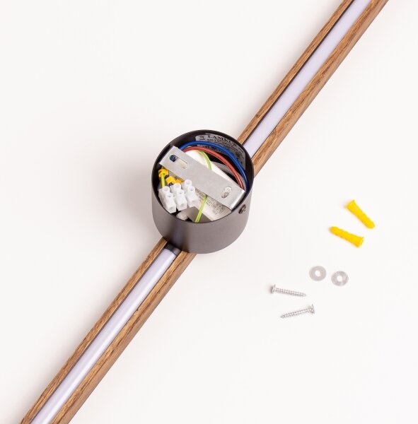 Brilagi - Lampada da parete LED WOODY LINE 12W 230V 120 cm rovere/noce
