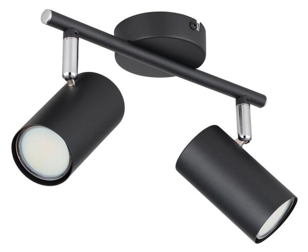Globo 57914-2 - Faretto ALLVI 2xGU10/25W/230V nero