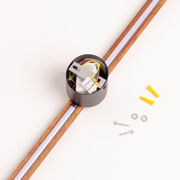Brilagi - Lampada da parete LED WOODY LINE LED/7W/230V 4000K 60 cm rovere ciliegio