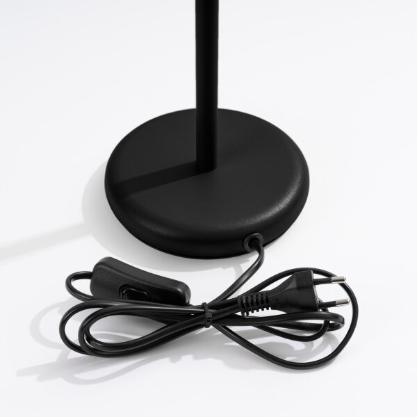 Sollux SL.1586 - Lampada da tavolo KARBON 1xGU10/10W/230V nero
