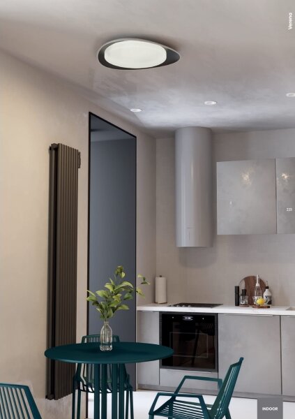 Redo 05-922 - Plafoniera LED VERENA LED/24W/230V antracite
