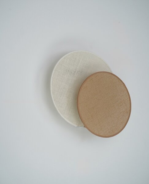 Brilagi - Applique CIRCLES 1xE27/15W/230V 35x32 cm beige/color crema