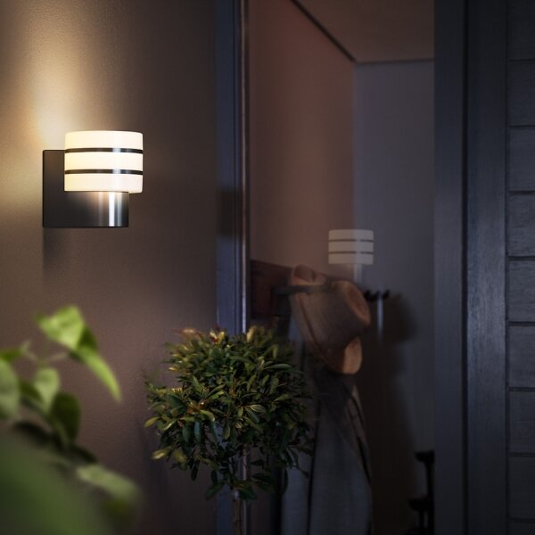Philips 17404/47/P0 - Lampada da parete LED esterna Hue TUAR 1xE27/9,5W IP44