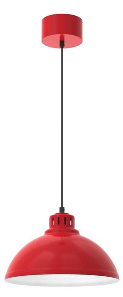 Lampadario a cavo SVEN 1xE27/15W/230V rosso