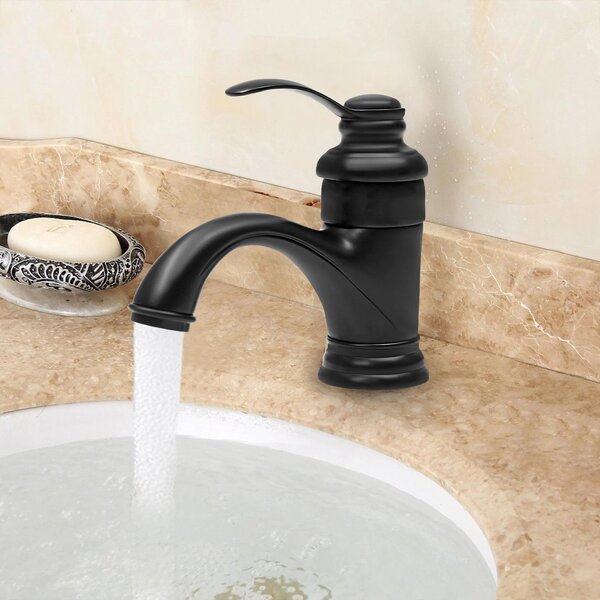 Rubinetto per lavabo - Rubinetto per lavabo in stile antico - Monocomando, caldo/freddo, ottone, cartuccia in Vetroceramica, montaggio a vista, G1/2 - Nero