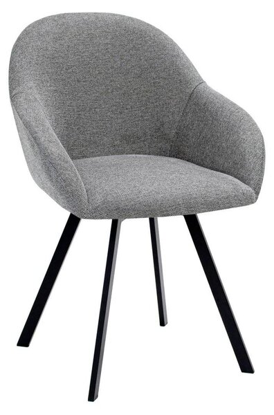 Sedia girevole con rotazione a 180° e imbottitura confortevole