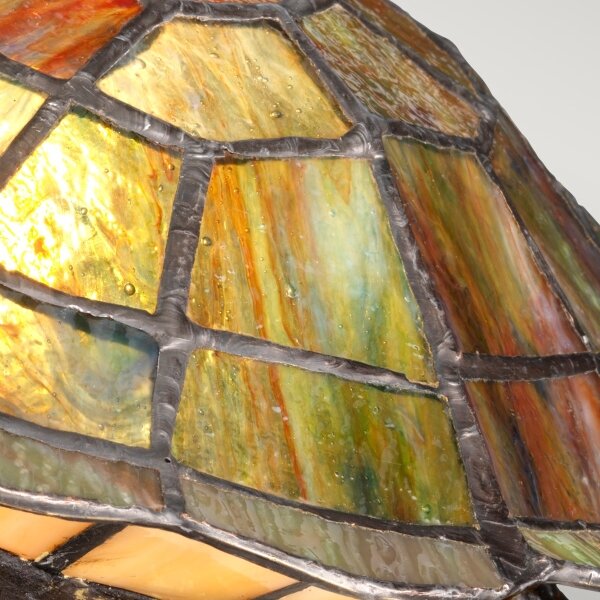 Elstead QZ-SAWBACK-TL - lampada decorativa LED TIFFANY 1xG9/3W/12/230V a forma di tartaruga
