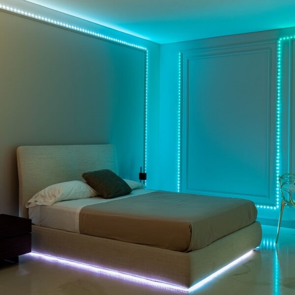 Twinkly TWD200STP-BEU - Striscia LED RGB dimmerabile per esterni 200xLED 10m IP44 WiFi