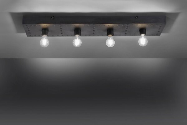 Leuchten Direkt 11919-18 - Plafoniera SAMIA 4xE27/25W/230V