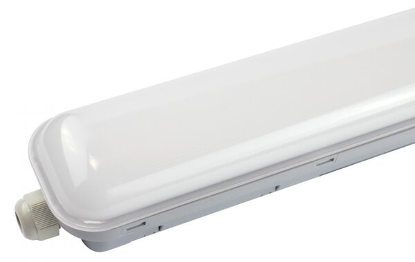 Plafoniera LED Stagna 120cm 36W, 4.300lm (120lm/W) - OSRAM Driver Colore Bianco Naturale 4.000K