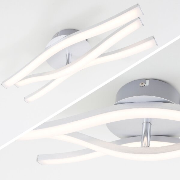 Briloner 3186-039 - Lampadario a plafone LED GO 3xLED/6W/230V